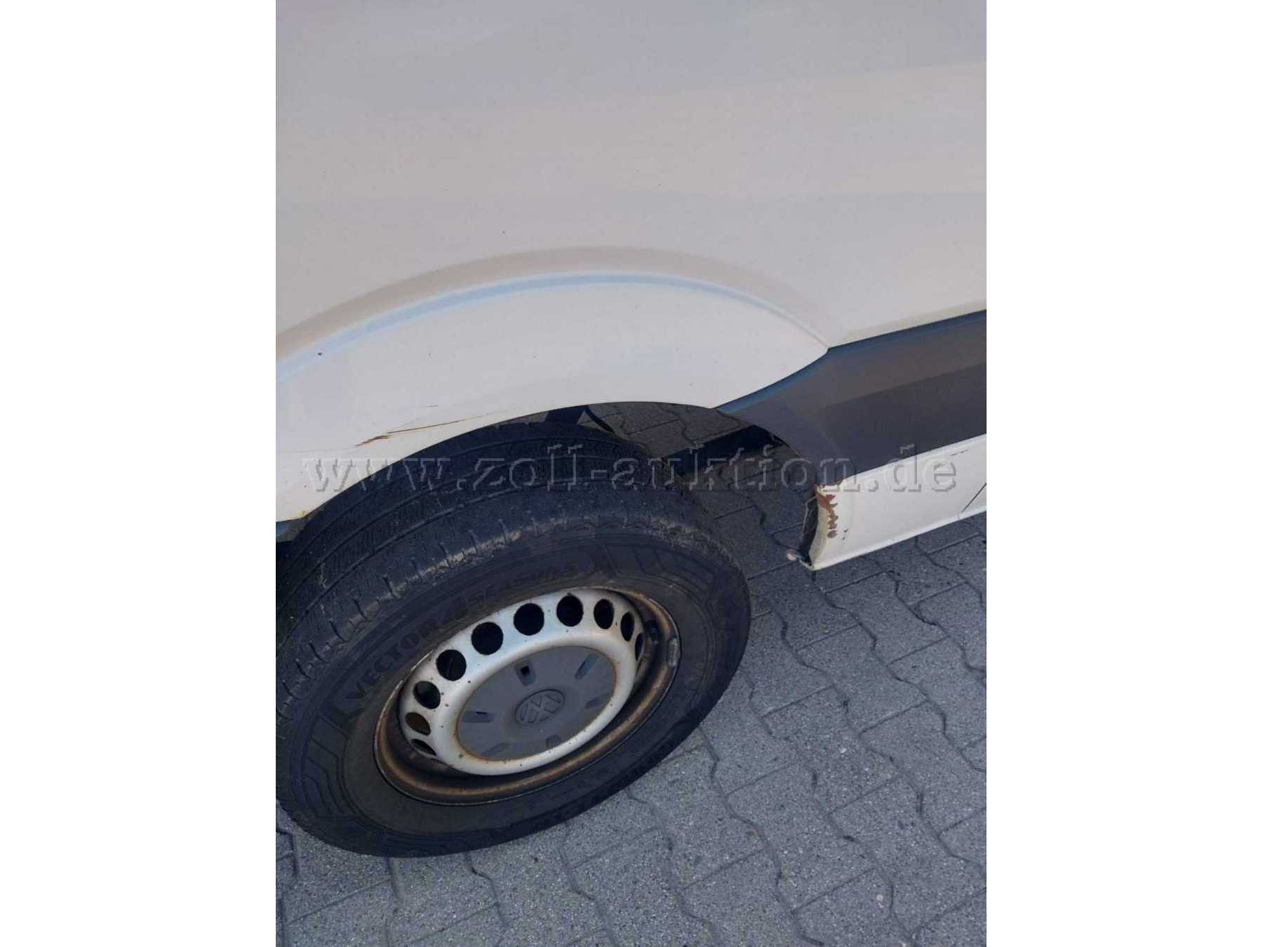 VW Crafter Radkasten Rostansätze