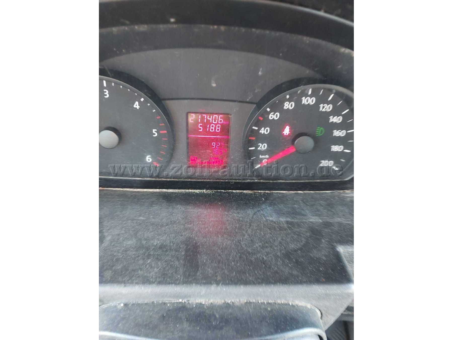 VW Crafter Anzeige