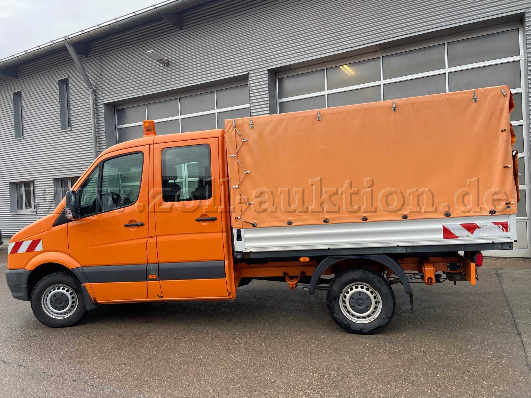 VW Crafter, Ansicht linke Seite