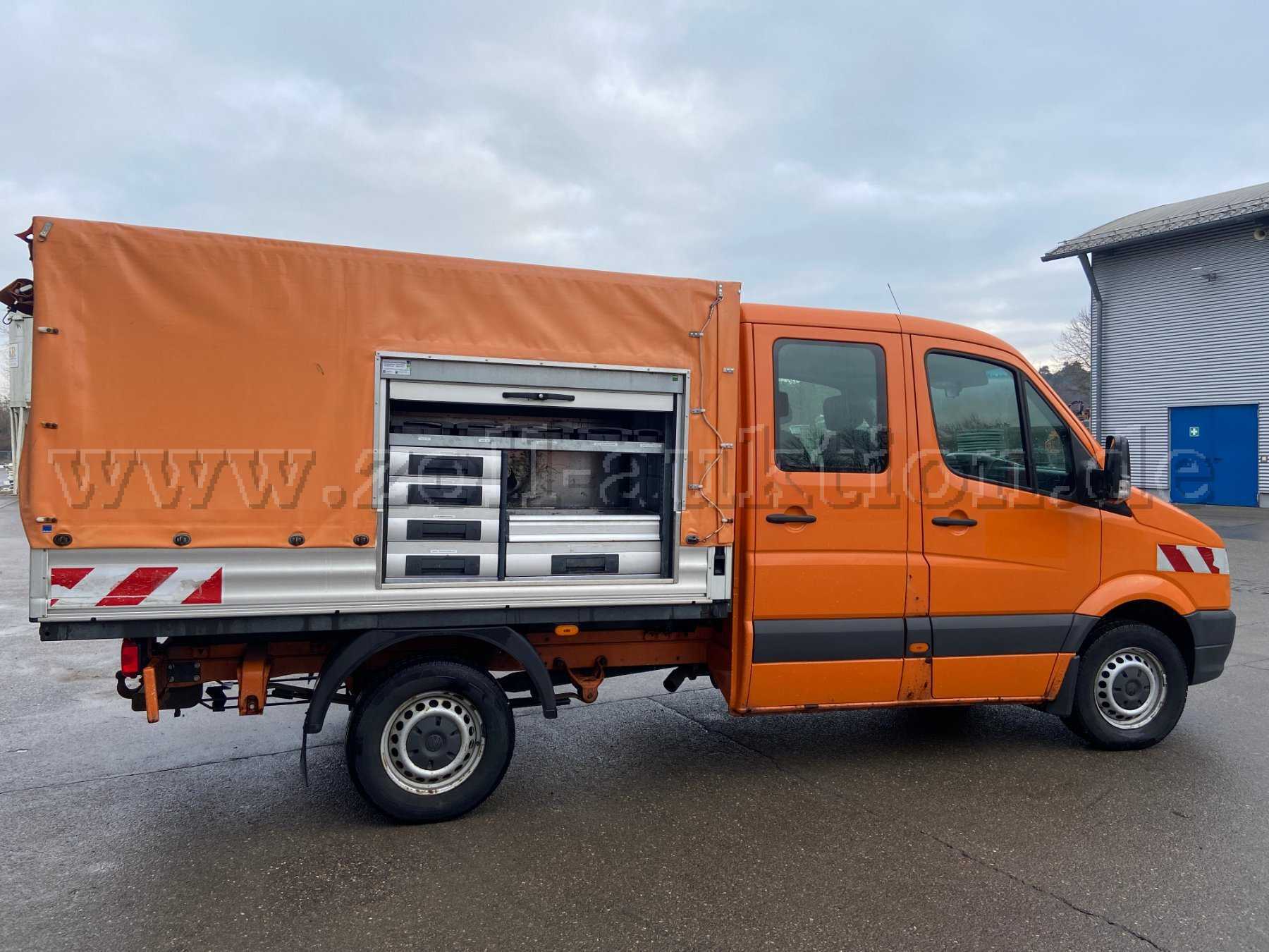 VW Crafter, Ansicht rechte Seite