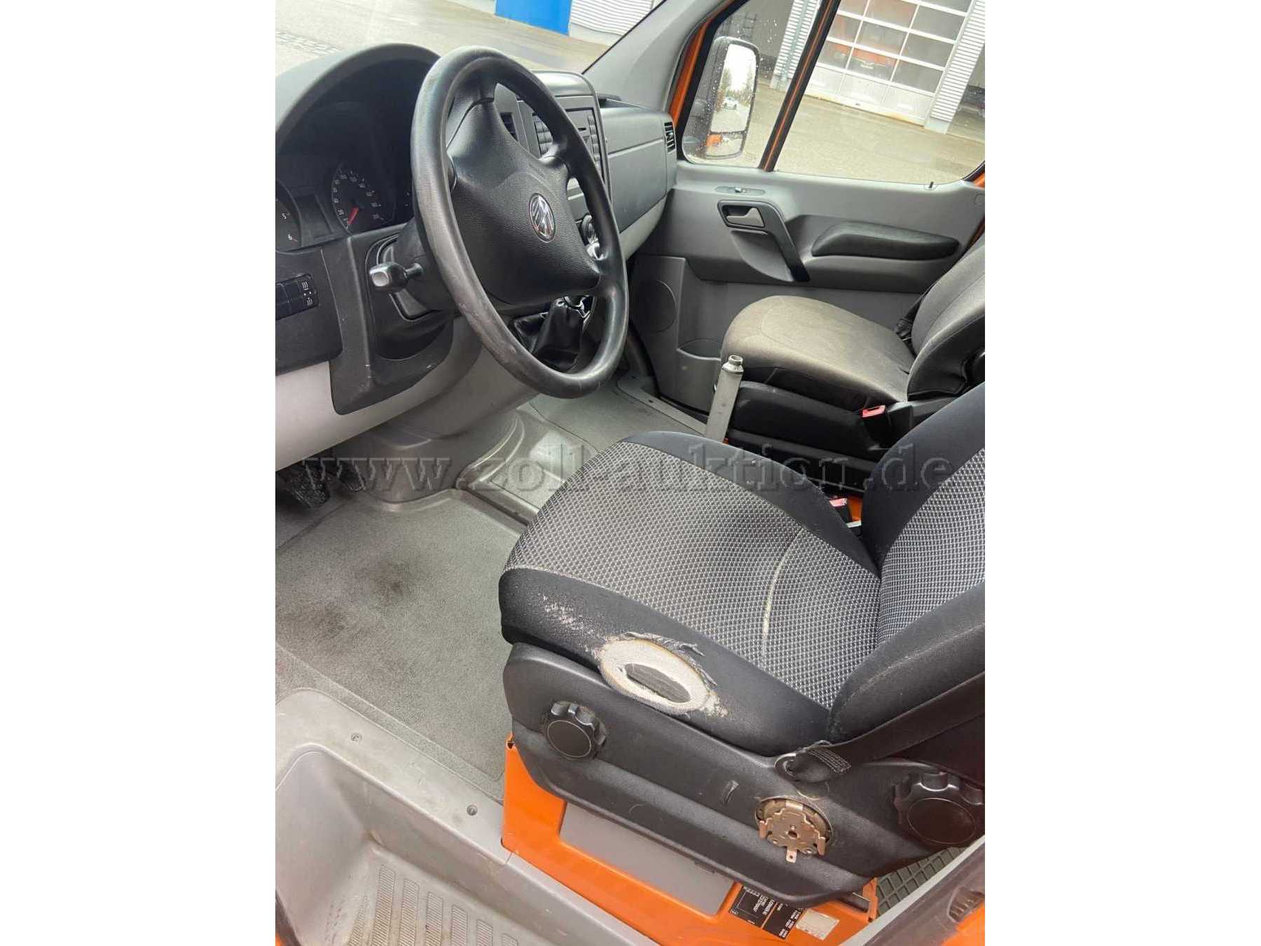 VW Crafter, Fahrerkabine Fahrerarbeitsplatz