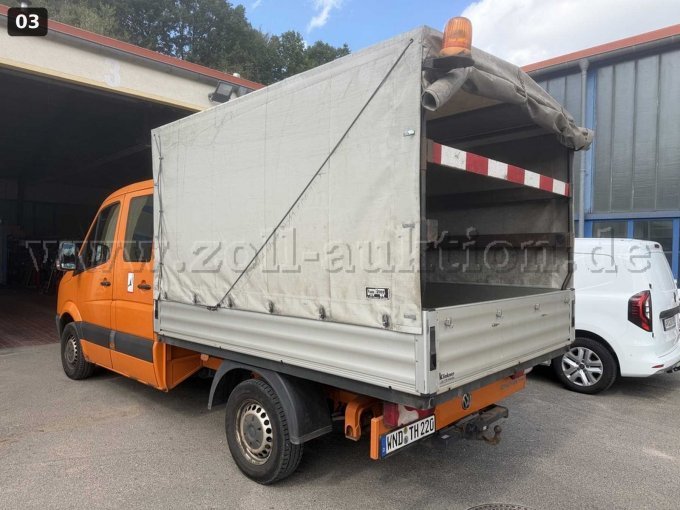 1 VW Crafter 30 L2 TDI dubbele cabine/laadbak (2F) (03.2006->2017) - 7 zitplaatsen – foto 3 – kavel bij Zoll-Auktion, Tholey