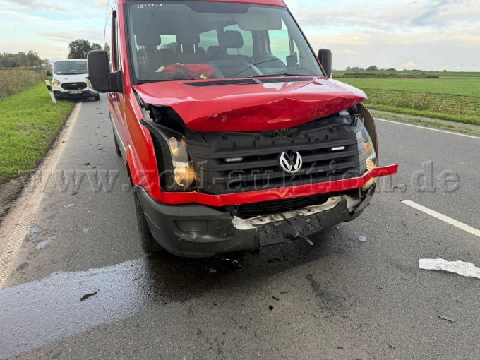 Bild nach dem Unfall