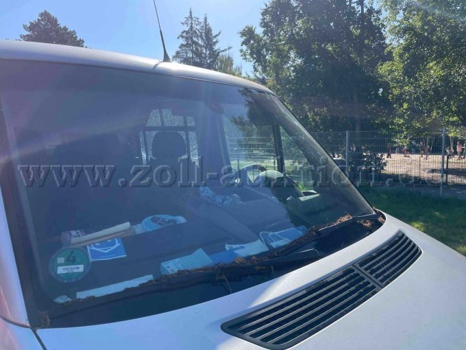 VW Crafter - Ansicht Frontscheibe