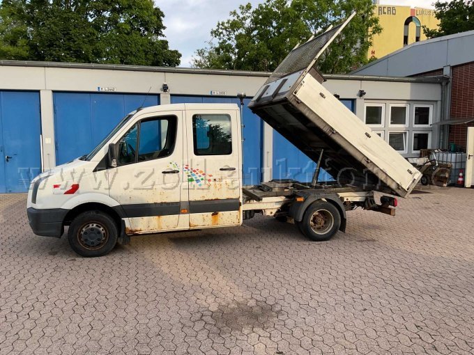 VW Crafter Doppelkabine Dreiseitenkipper