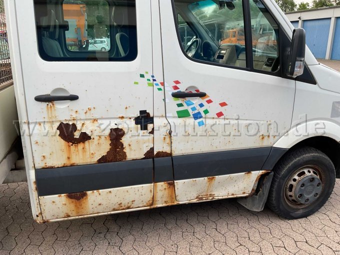 VW Crafter Doppelkabine Dreiseitenkipper