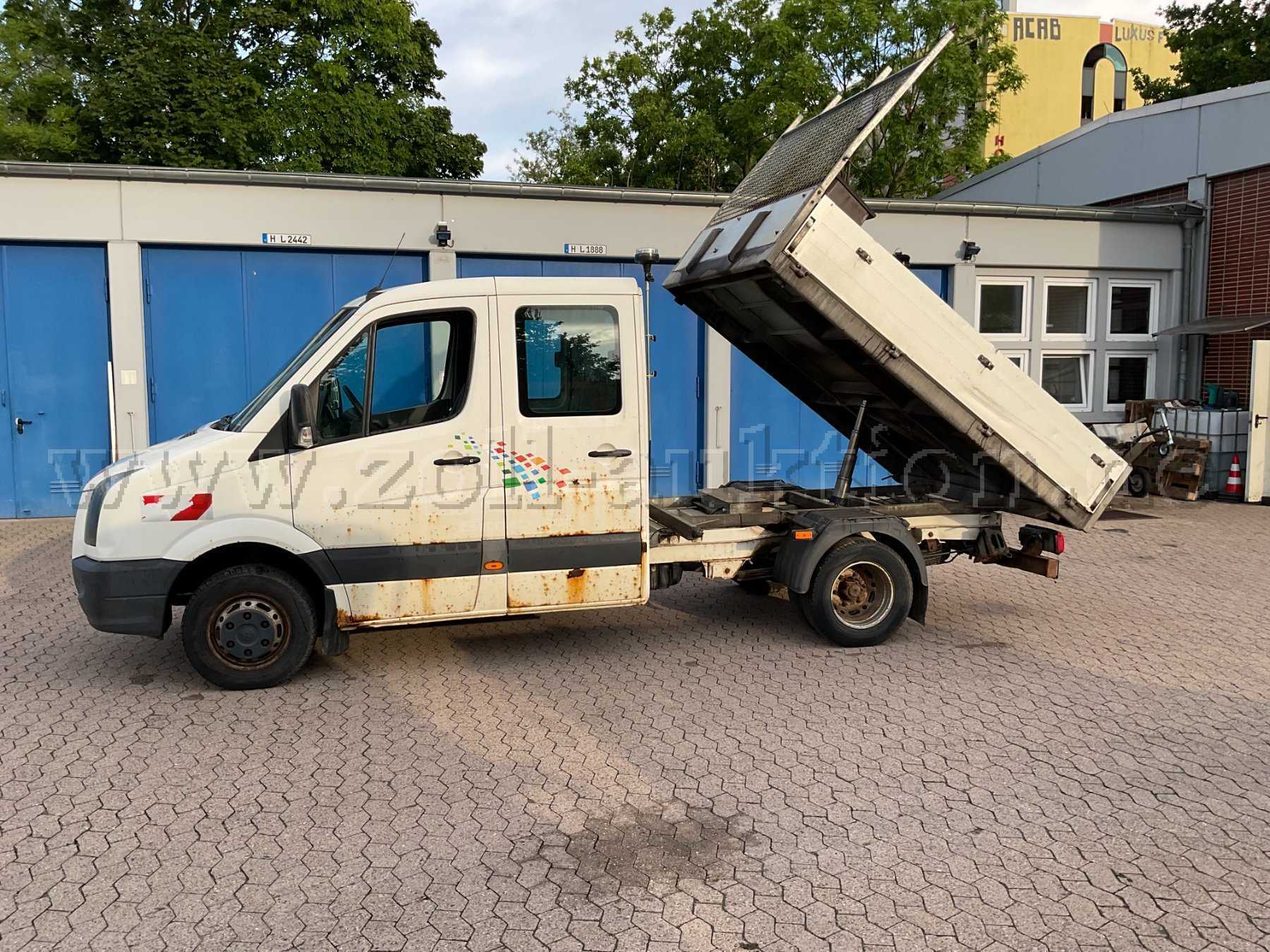 VW Crafter Doppelkabine Dreiseitenkipper
