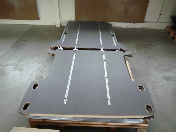 Ansicht der Platten nicht gesteckt