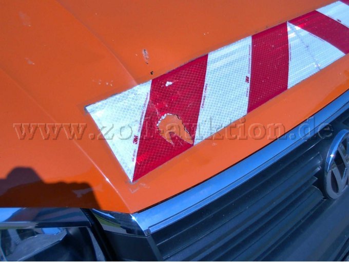 VW - Crafter - Beschädigung Motorhaube