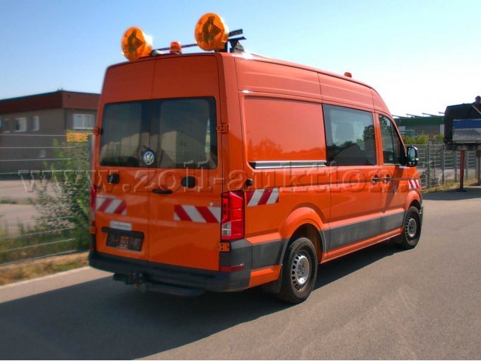 VW - Crafter - von rechts hinten