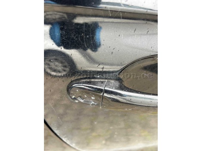 Detailaufnahme Türgriff mit Schäden