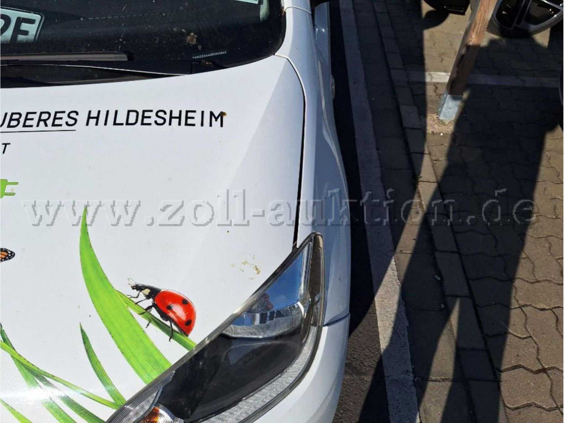 Frontansicht Kotflügel links