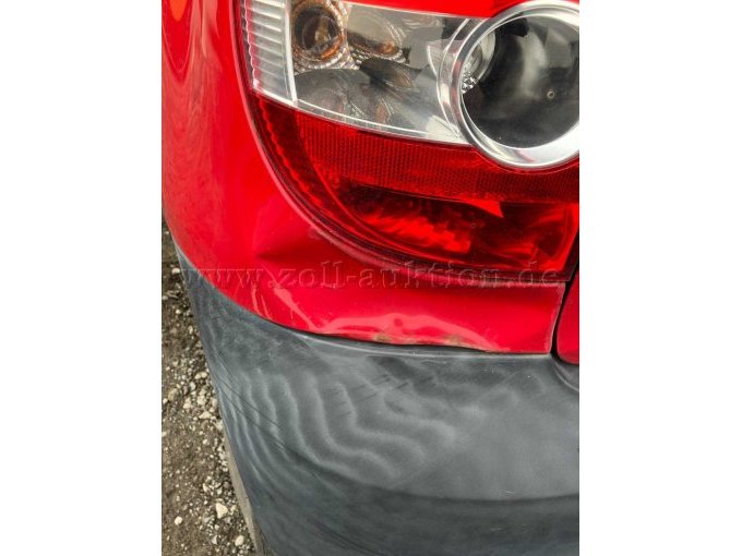 Unfallschaden Stoßstange hinten links/Fahrzeugheck/Rost