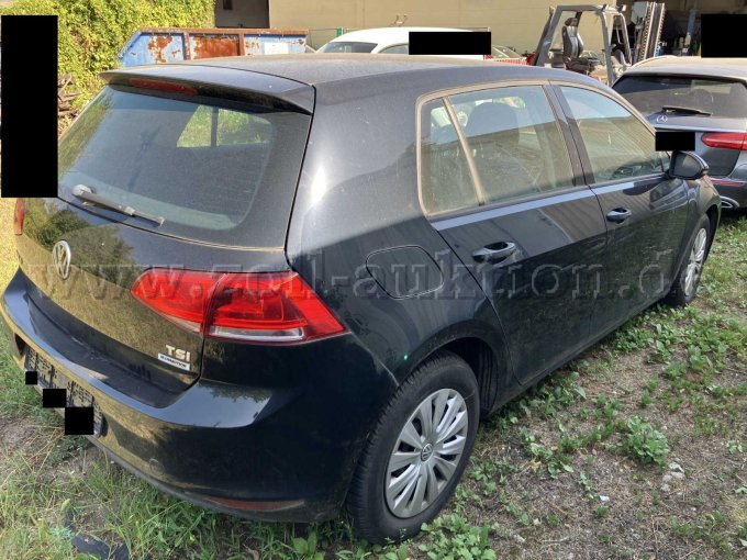 Ansicht Fahrzeug von hinten