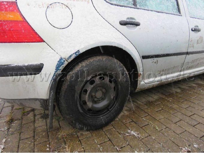 Beschädigung hinten rechts