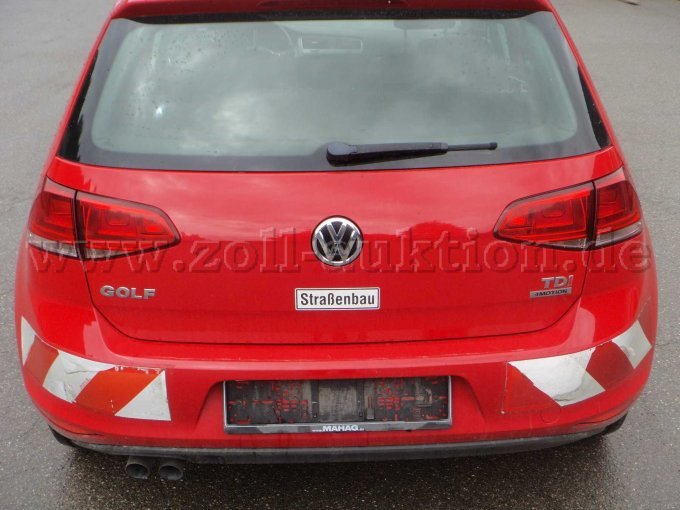 VW Golf, von hinten