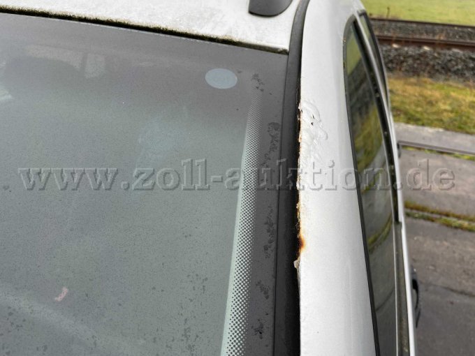 Detailaufnahme Rost A-Säule