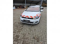 Frontseite mit Baustellen Beklebung