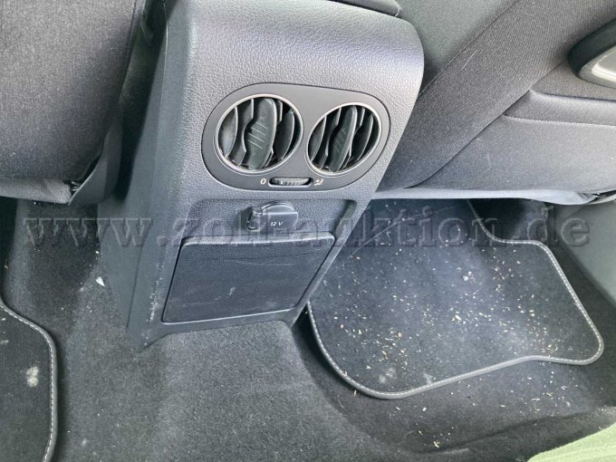 Belüftungsregler hinten