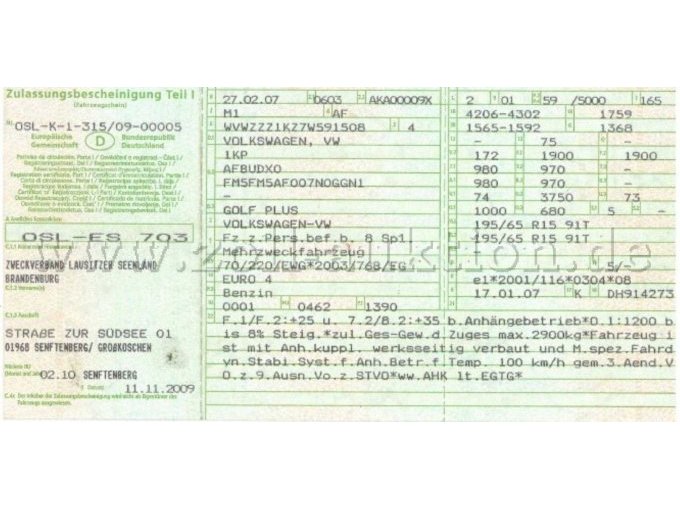 entwertete Fahrzeugpapiere_S2