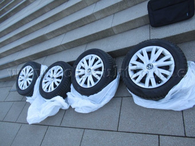 Winterräder auf Stahlfelgen