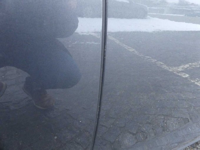 Türkante Beifahrertür Anschlagmarken