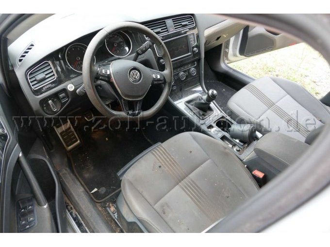 1 VW Golf VII TSI Allstar Bluemotion – foto 7 – kavel bij Zoll-Auktion, Wandlitz