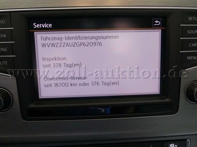 Serviceinformation vom 24.04.2025