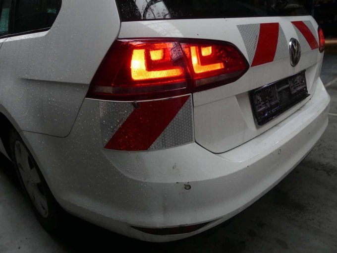 Schaden hinten links