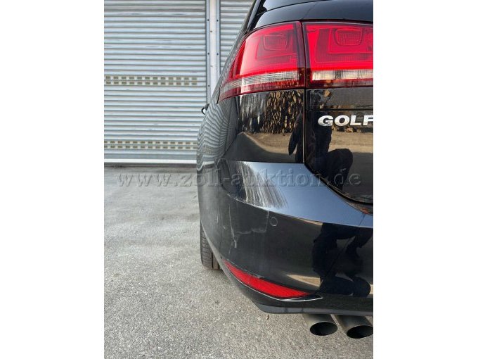 Anfahrschaden hinten Stoßstange