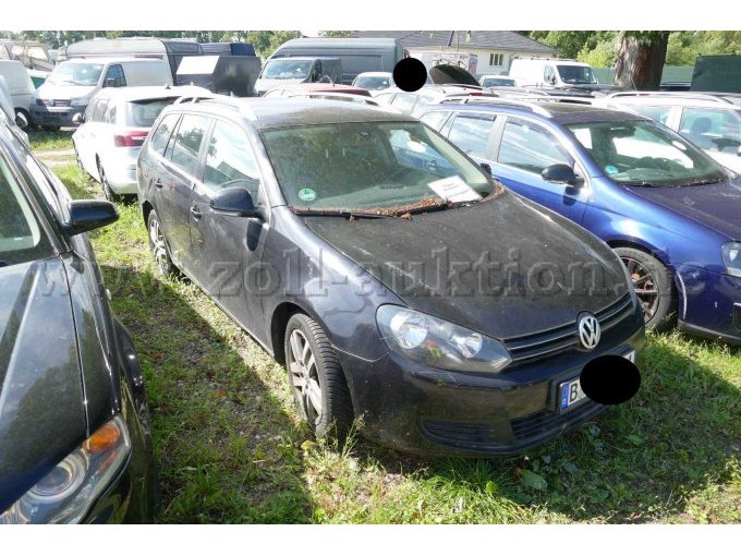 1 VW Golf VI Kombi / Bastlerfahrzeug – foto 2 – kavel bij Zoll-Auktion, Wandlitz