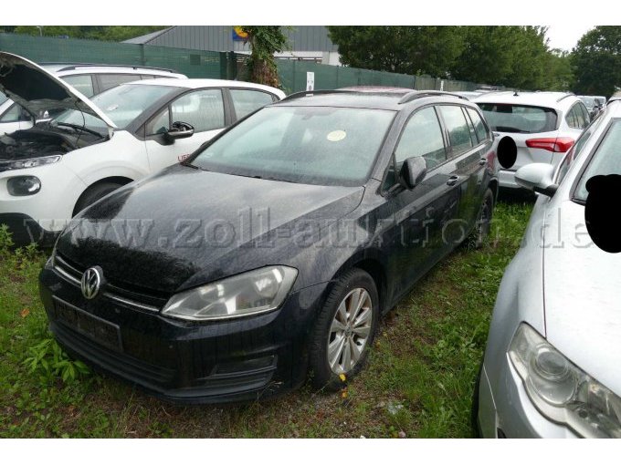 1 VW Golf VI TDI Kombi Bluemotion – kavel bij Zoll-Auktion, Wandlitz