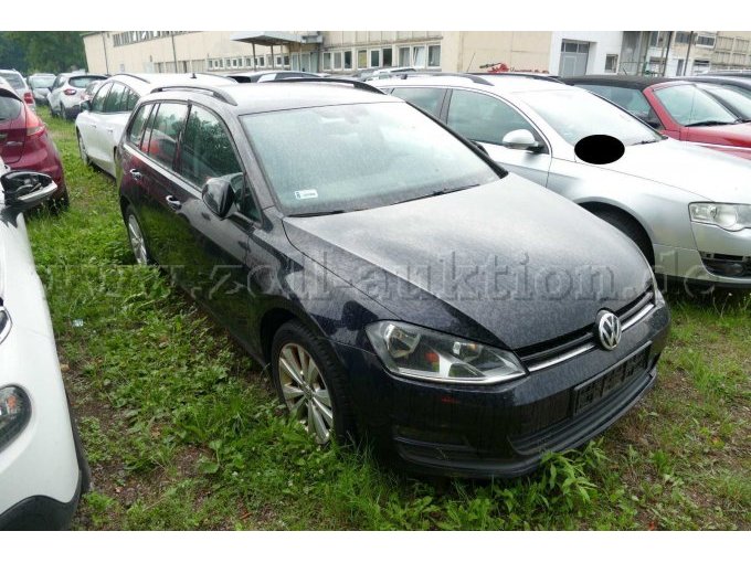 1 VW Golf VI TDI stationwagen Bluemotion – foto 2 – kavel bij Zoll-Auktion, Wandlitz