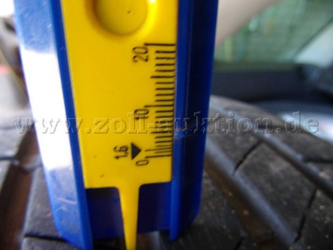 Profiltiefe Sommerreifen