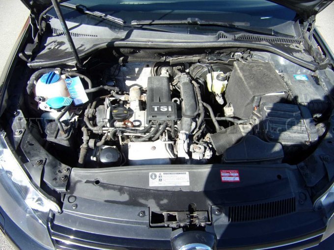 Blick in den Motorraum