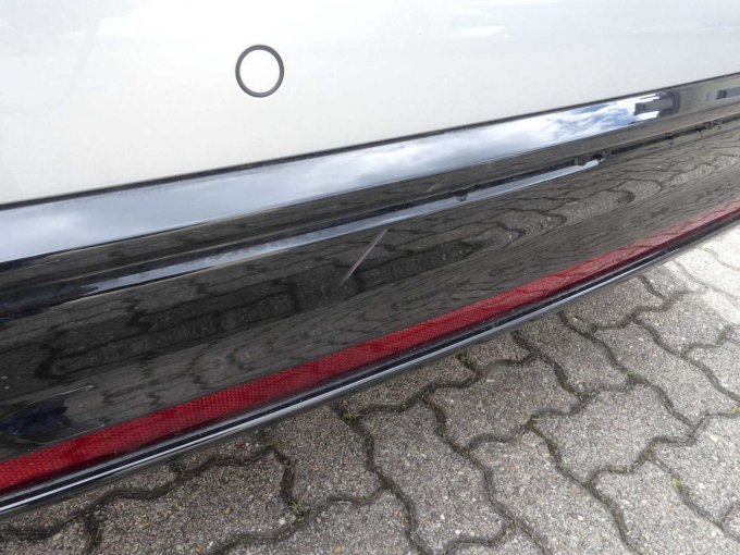 Beschädigung Stoßfänger hinten