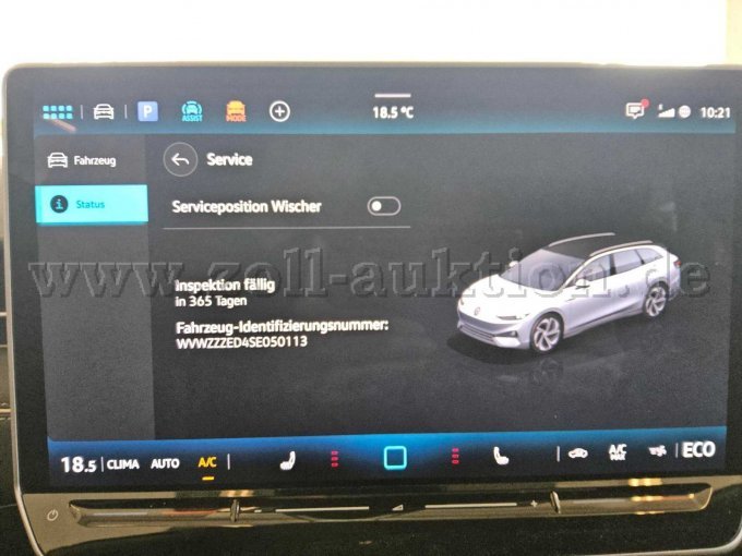 1 VW ID.7 Pro S Tourer - BD8-4014E – foto 8 – kavel bij Zoll-Auktion, Köln