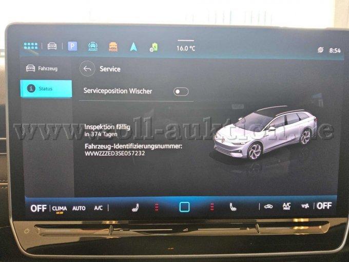 1 VW ID.7 Pro S Tourer - BD8-4090E – foto 6 – kavel bij Zoll-Auktion, Köln
