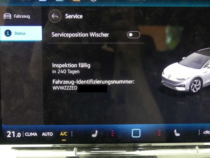 Serviceinformation vom 04.08.2026