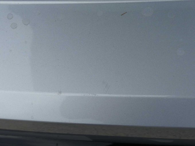 Beispiel Kratzer Stoßfänger hinten
