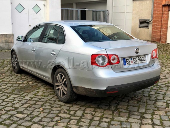 VW Jetta Sportline, Ansicht von hinten links
