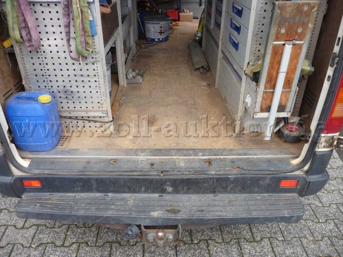 Abnutzung Boden Ladefläche