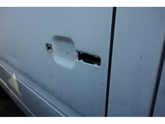 Fehlender Türgriff Schiebetüre
