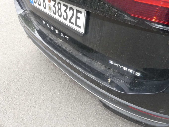 Kratzer und Schrammen Ladebereich hinten