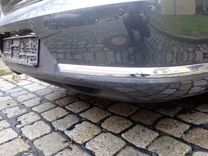 Beschädigungen Stoßfänger hinten