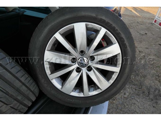 Sommerreifen auf Alufelge