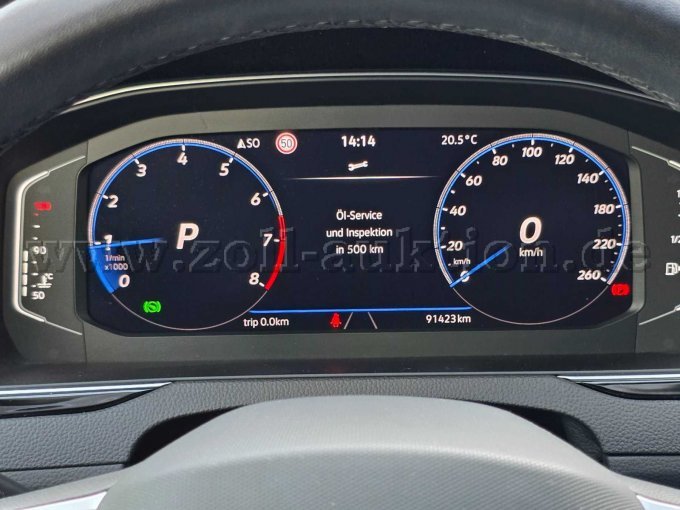 1 VW Passat Variant 1.5 TSI BMT/Start-Stopp, Business OPF, 2020 - 2024 – foto 10 – kavel bij Zoll-Auktion, Köln