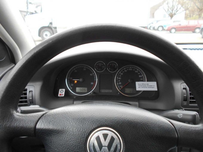 Display mit Anzeige Airbag