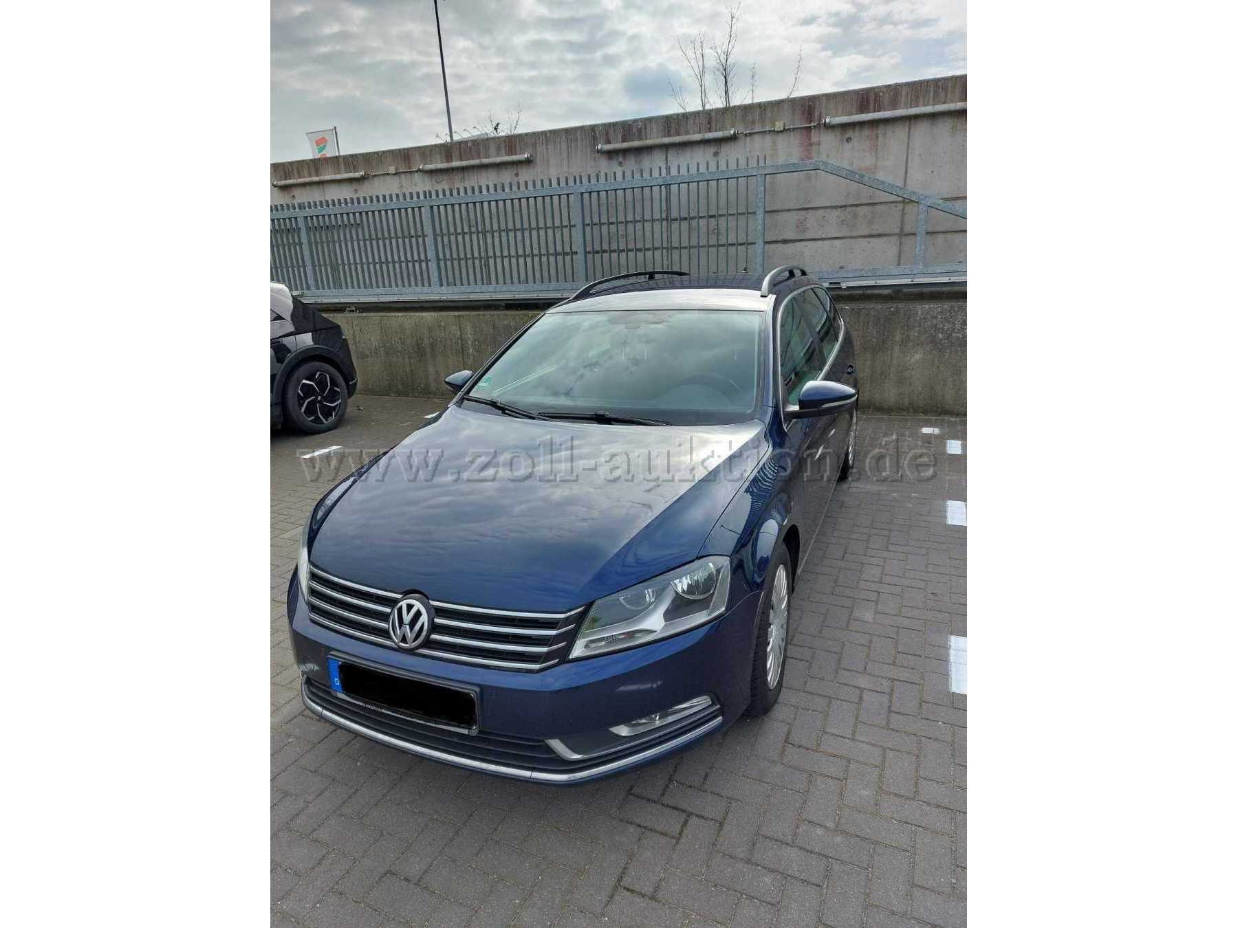 VW Passat Variant, 2.0 TDI Diesel, 4 Motion, BMT; Comfortline,5-türig, Kombi Blau Metallic , Baujahr 2014