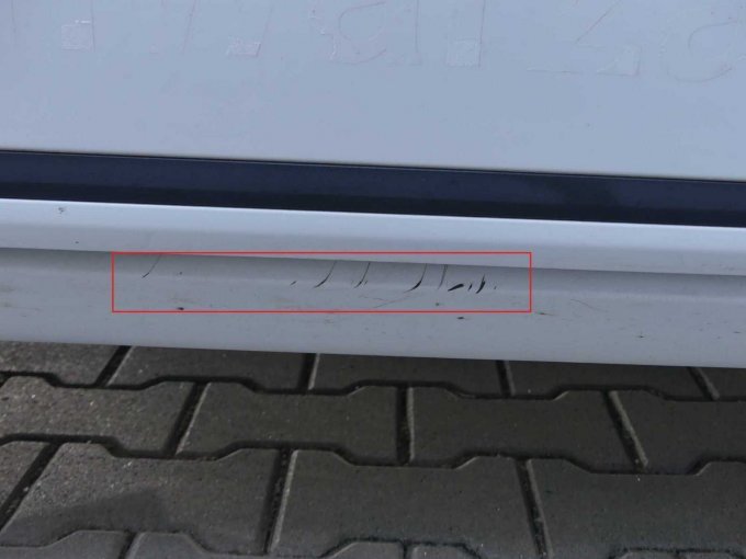 Lackschäden Schweller rechts